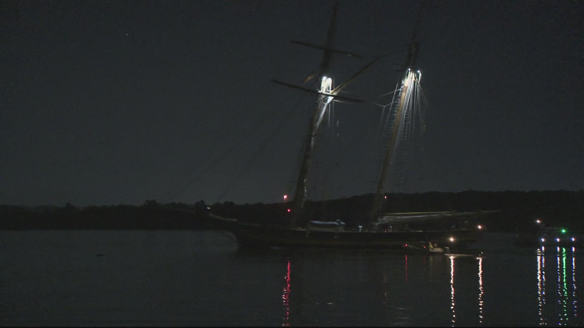 The replica of a 19th century ship similar to vessels that defended America in the War of 1812 will be free to access at the City of Alexandria's marina all weekend.