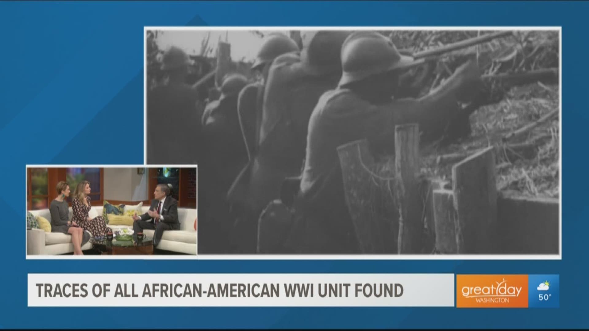 ER physician &National Geographic photographer Dr. Jeff Gusky found the only WWI all African-American combat unit, the exhibit is on display at the Smithsonian.
