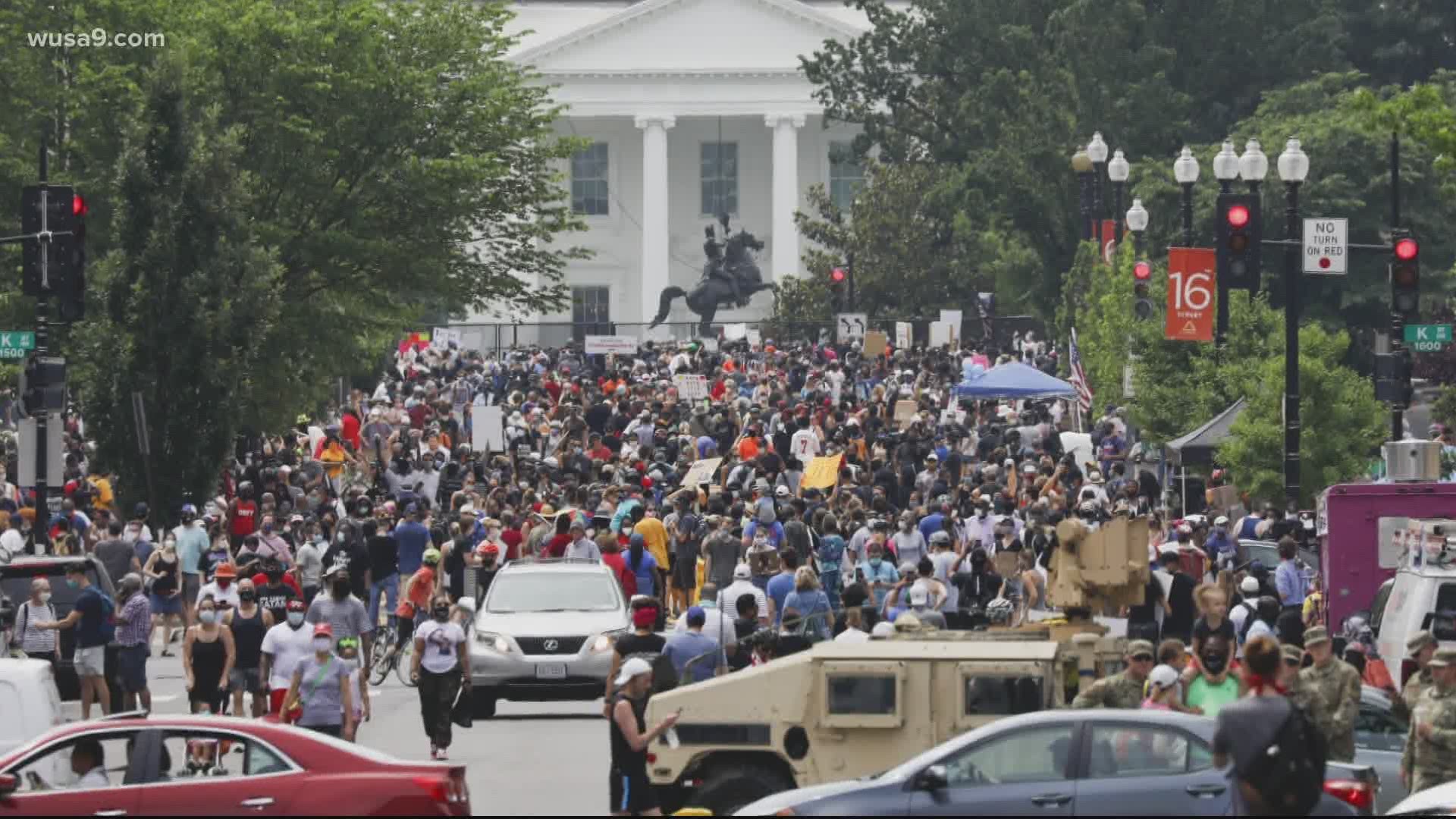 March on Washington road closures DC parking zones, streets