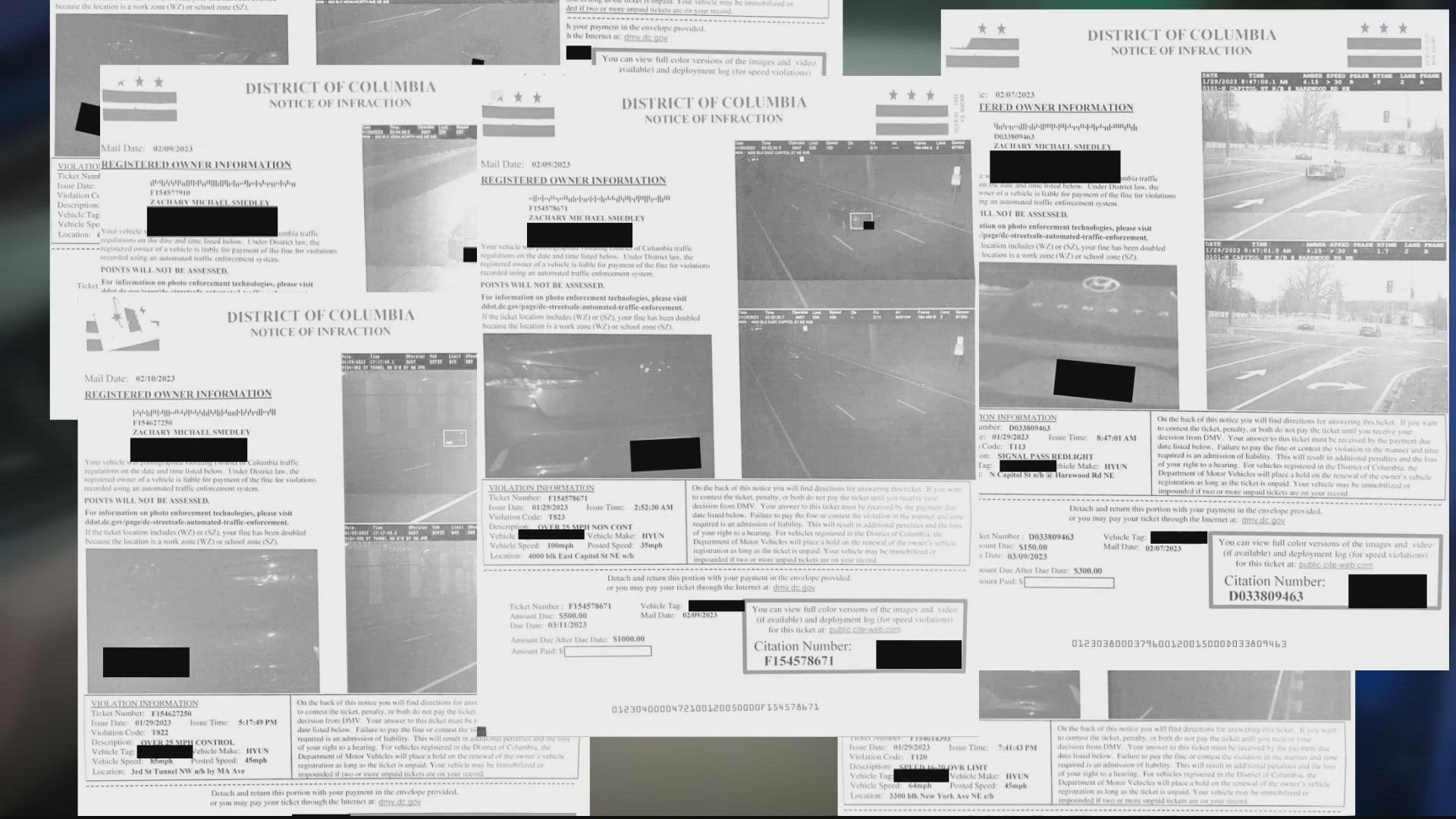 "I feel like I've done everything right and nothing wrong, and yet I'm on the hook for nearly $700 for infractions I didn't commit and wasn't told about."