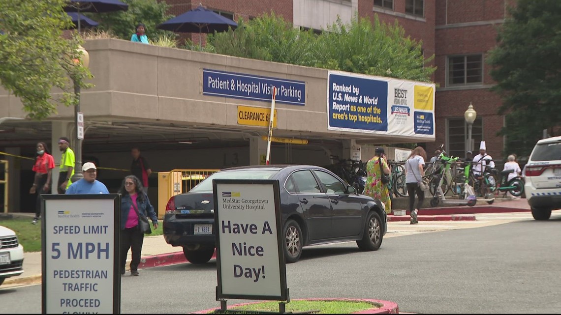 Investigation still underway after deadly parking garage crash at Georgetown University Hospital