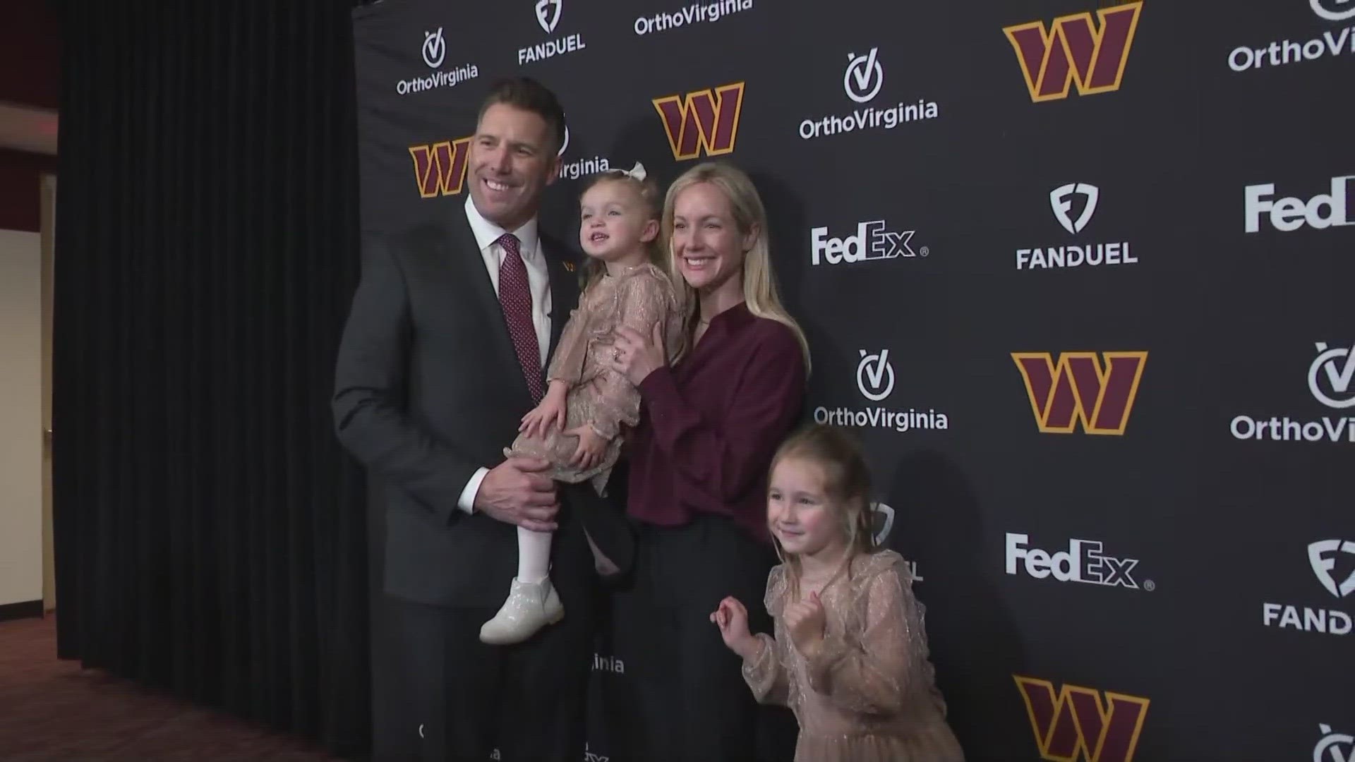 ADAM PETERS IS NOW THE NEW GENERAL MANAGER FOR WASHINGTON. THAT MEANS THE HIRING OF THE COACHING STAFF, THE FRONT OFFICE, DRAFT PICKS, FREE AGENTS, IS ON HIM.