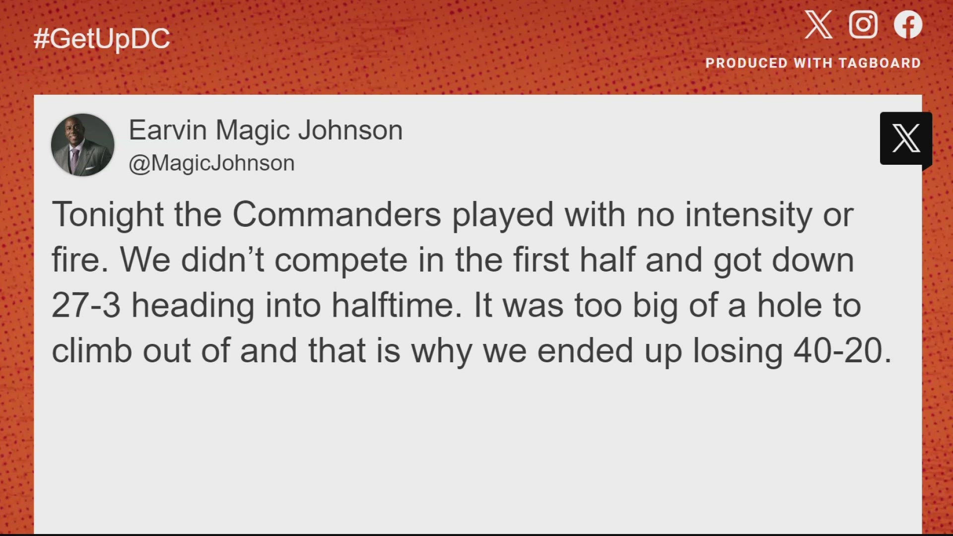 Do you agree with Magic's comments?