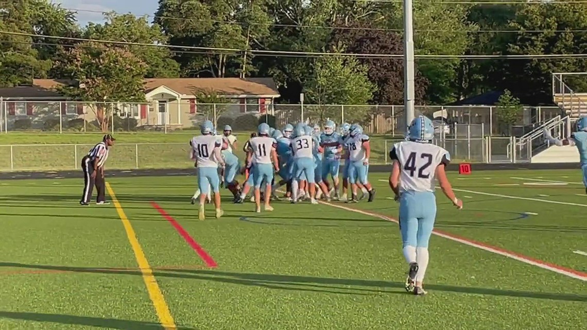 South River High School wins game after tornado damage to field