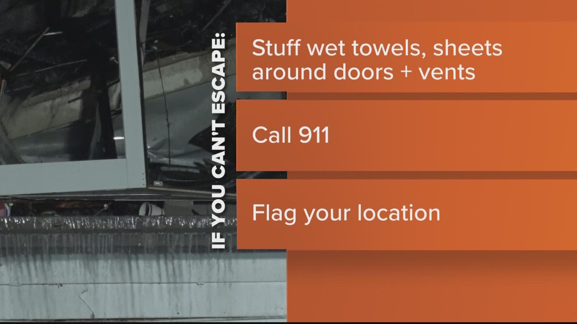 According to the Red Cross, you may have as little as two minutes to escape, if there's a fire. That's why it's so important to have a plan for you and your family.