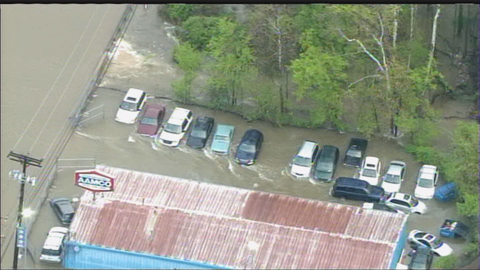 Laurel opens dam gates, flooding forces evacuations | wusa9.com