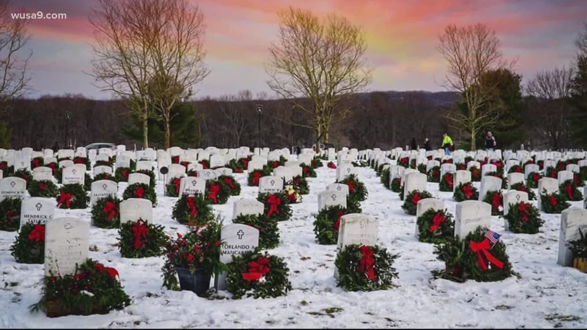 Wreaths were laid at Arlington National Cemetery and across the country Saturday.