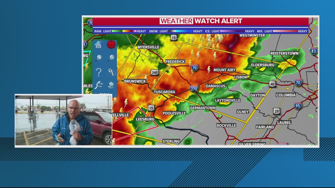 Tornado warning in Northern Virginia | Fauquier and Loudoun counties ...