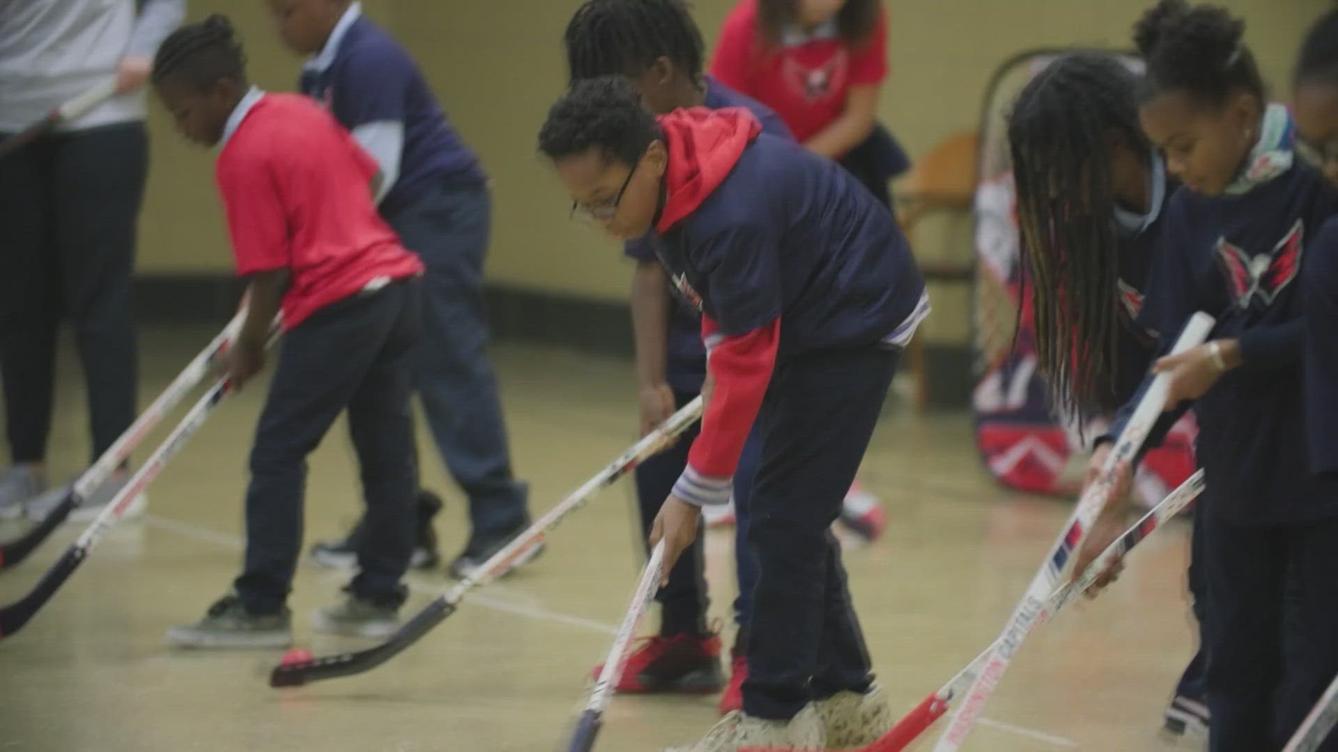 It's part of the team's 3.5M investment in developing youth hockey across the DMV.