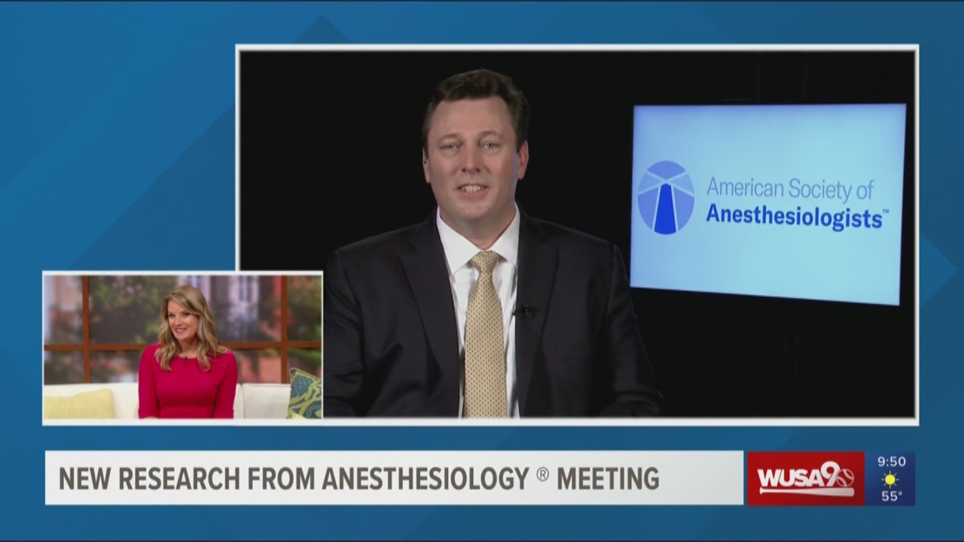 Dr. Kraig De Lanzac, M.D. discusses the latest research from the anesthesiology meeting. This segment was sponsored by the American Society of Anesthesiologists.