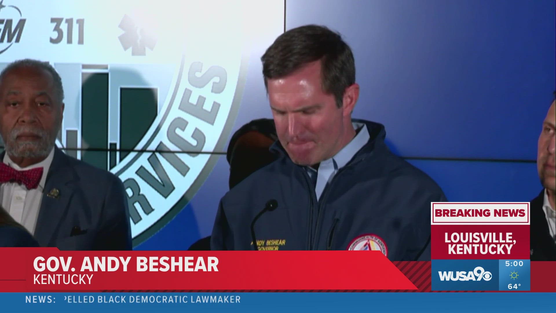 Kentucky Gov. Andy Beshear said he personally knew three of the people shot during a mass shooting Monday morning at a Louisville bank.