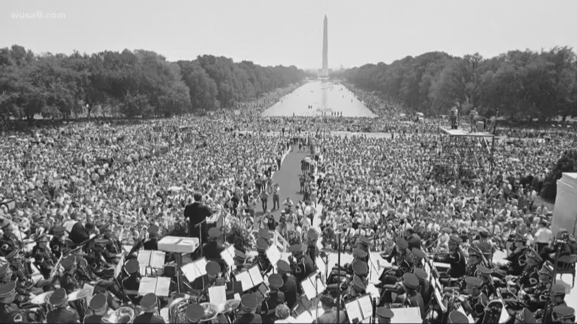 The President calls his celebration one of the biggest gatherings in our city's history. Sound familiar? President Nixon staged "Honor America Day" in the 70's. Let's just say, it wasn't a big hit.