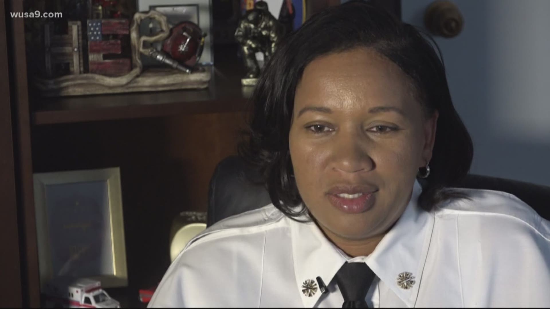 First African-American woman to lead the Prince George's County Fire Department shares her inspiring story.