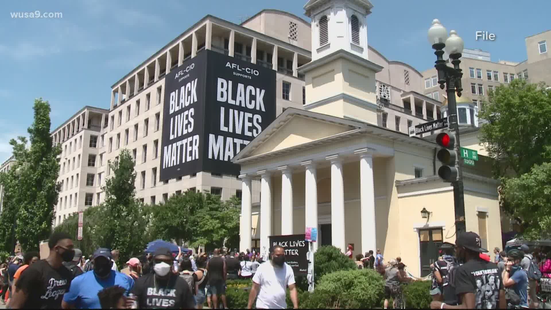 Church Says It Didn T Ask For Removal Of Protesters In Blm Plaza Wusa9 Com