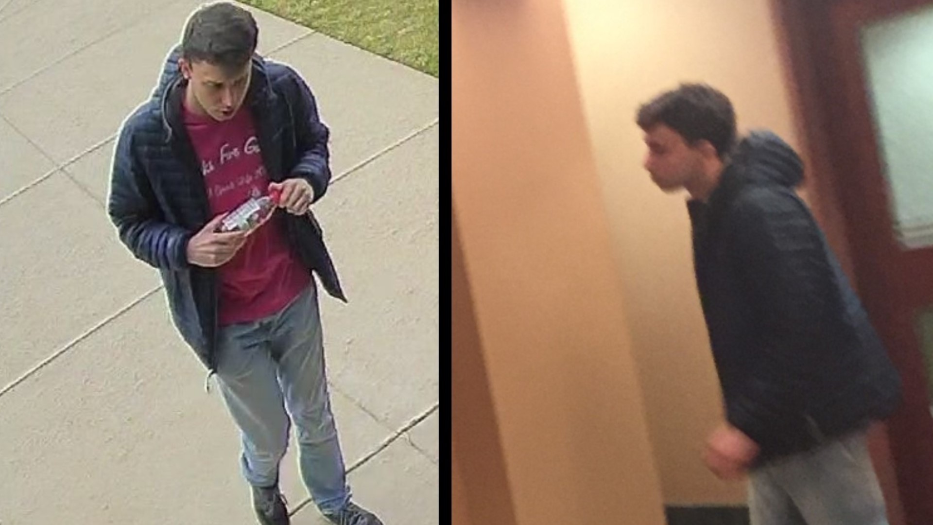 Suspect wanted for allegedly recording woman from restroom stall in ...