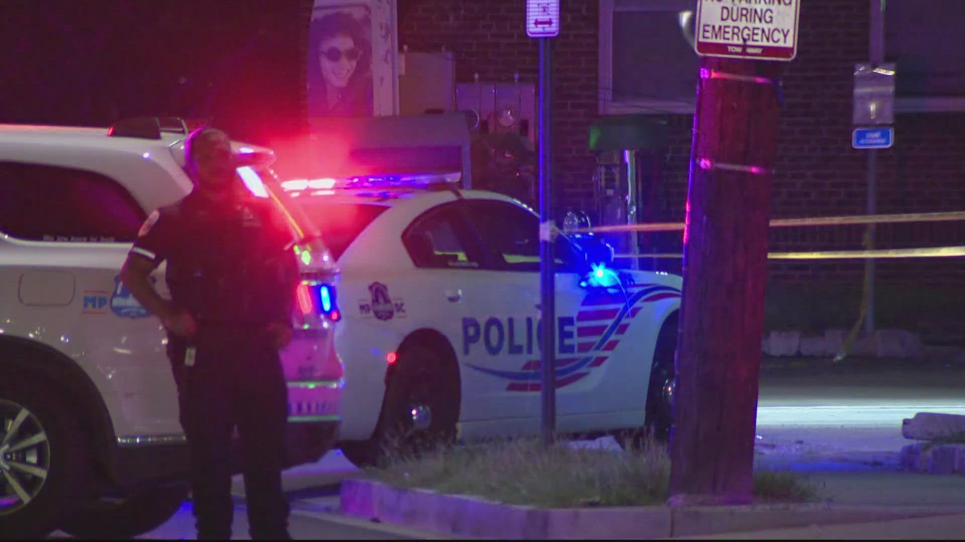 The shooting took place in the 1500 block of Kenilworth Avenue.