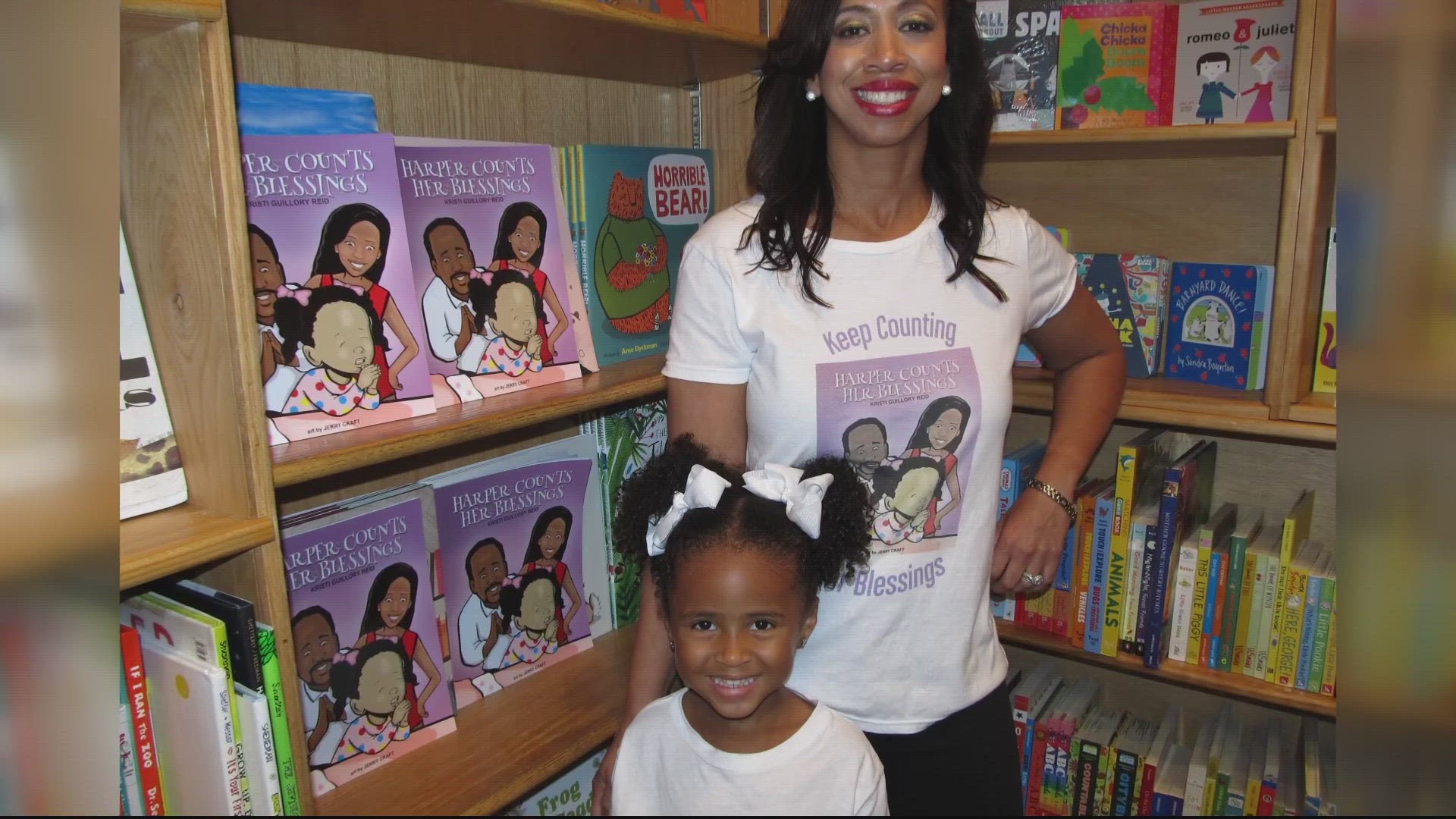 "Harper Counts Her Blessings" is Kristi Guillory Reid's first book.