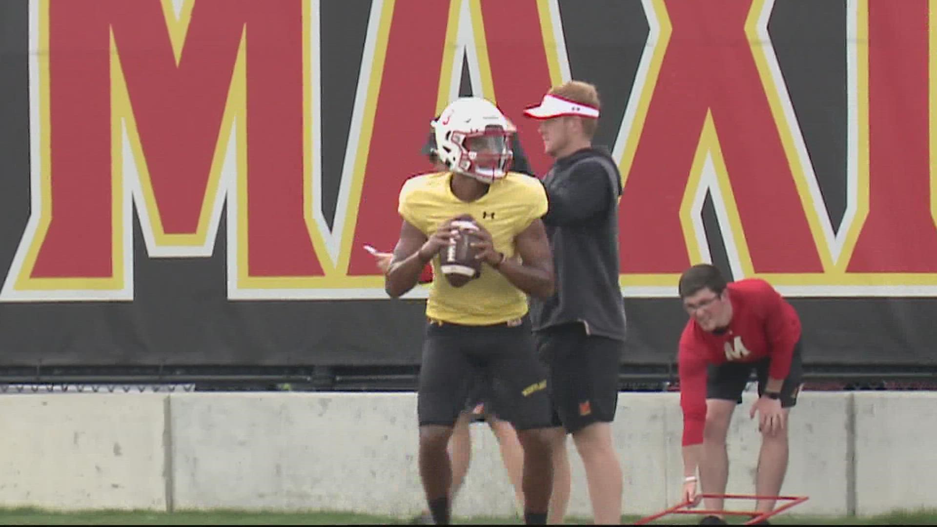 All eyes are on Taulia Tagovailoa as he prepares for his third season as the University of Maryland's quarterback.