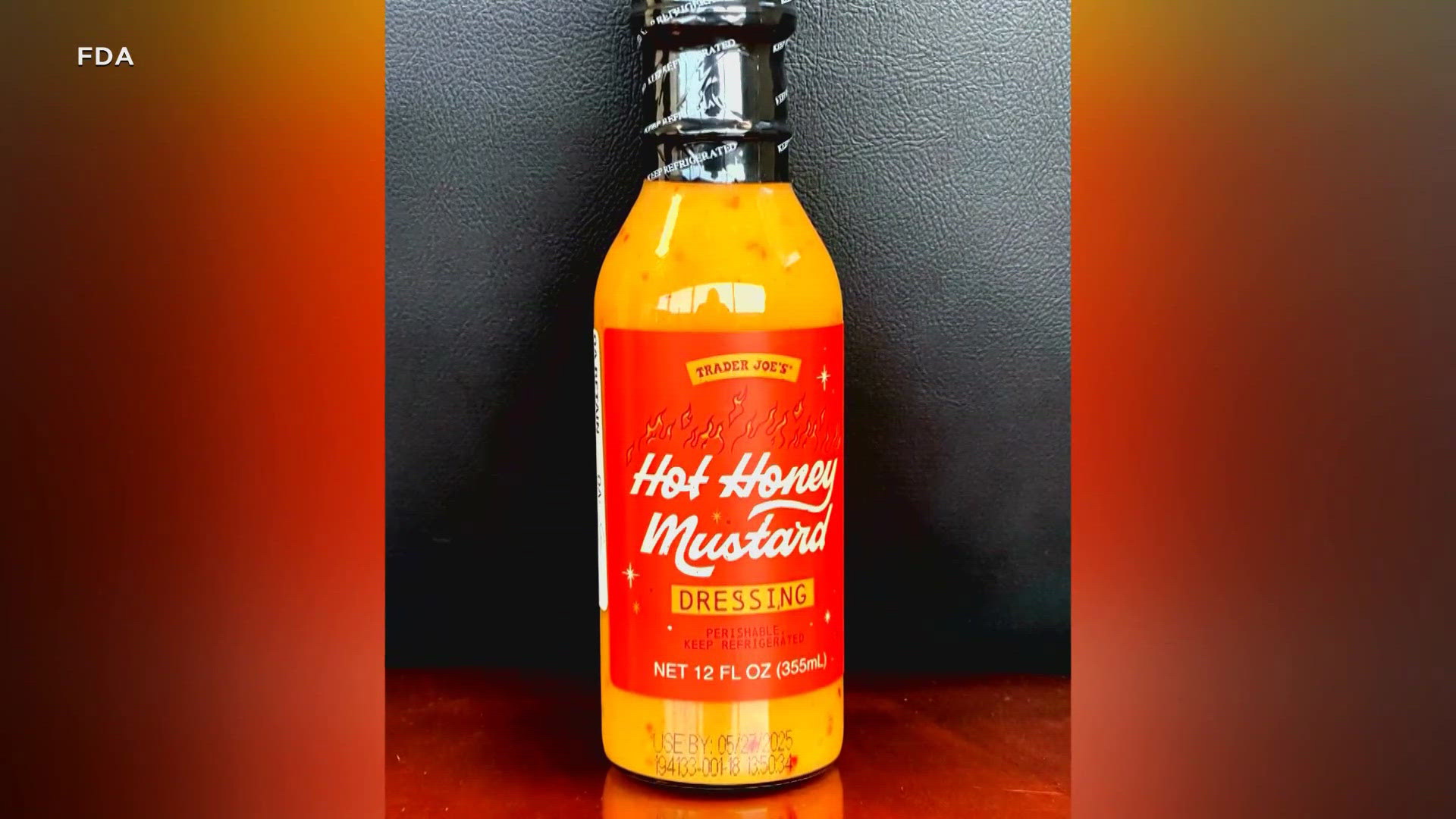 All hot honey mustard dressings with a use by date of May 27 do not have a warning for nut and wheat allergies. 