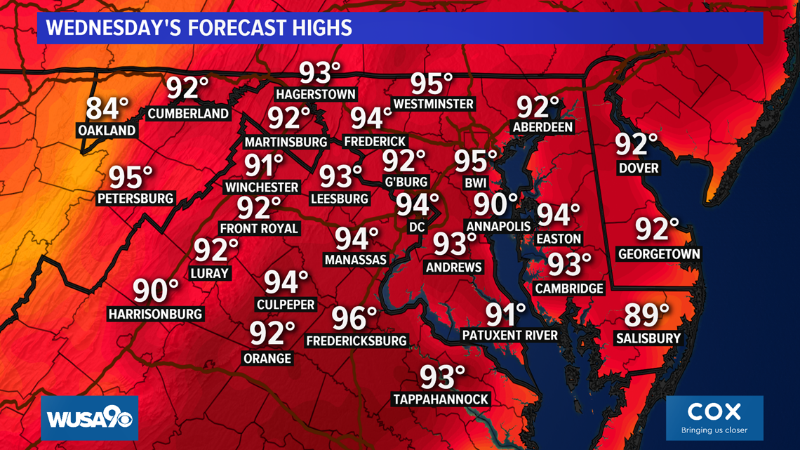 Here's the latest DC weather forecast | wusa9.com weather 10 day forecast philadelphia
