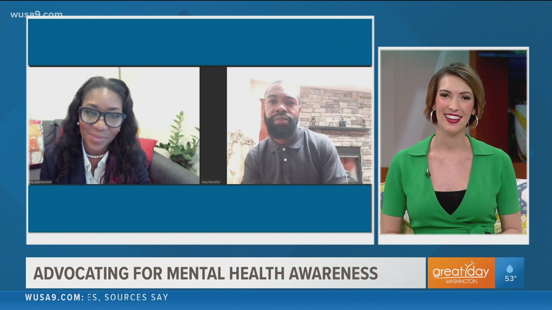 WBC Featherweight Champion Gary Russell Jr. & Chanel Hicks talk about the mental health services that Affinity Community Development has to offer. mdartdistrict.com.