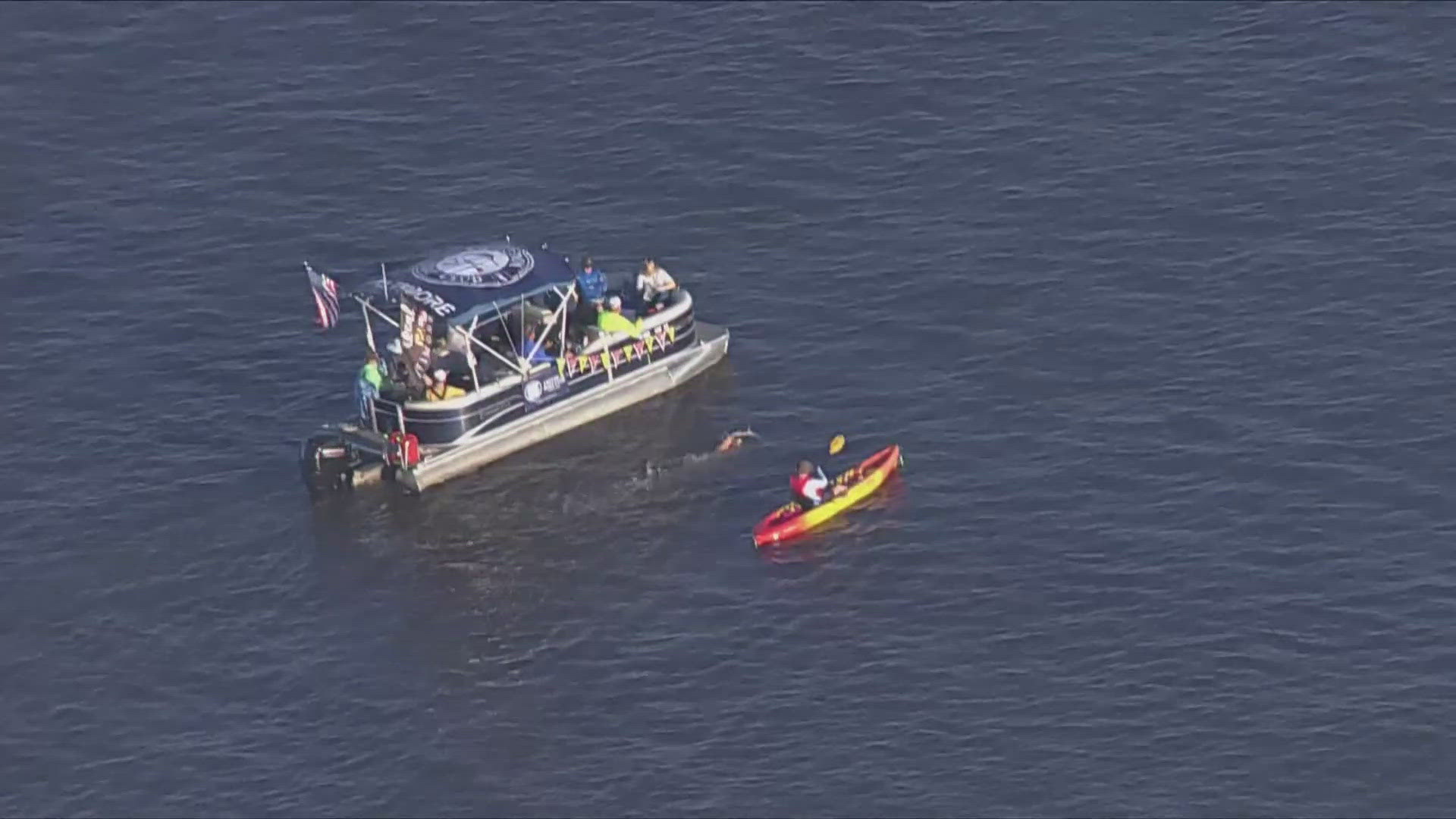 WUSA9's Jacqueline Quynh spoke to Katie Pumphrey, ultra marathon open water swimmer, who talked about 'the most magical swim' in her lifetime.