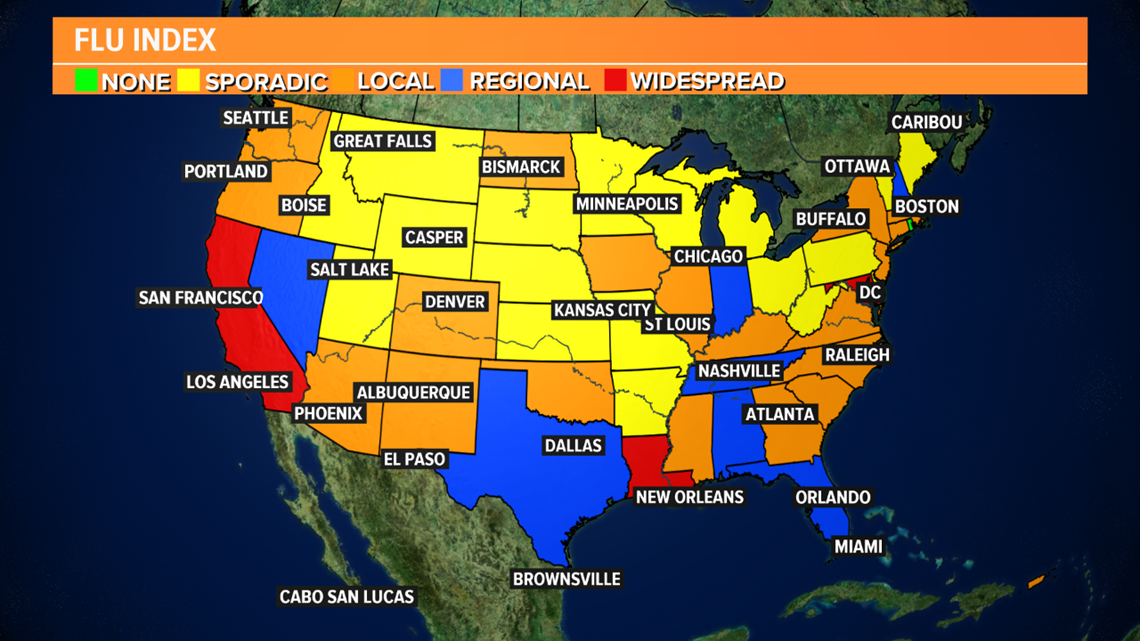 Flu activity in Virginia sees small increase affecting children