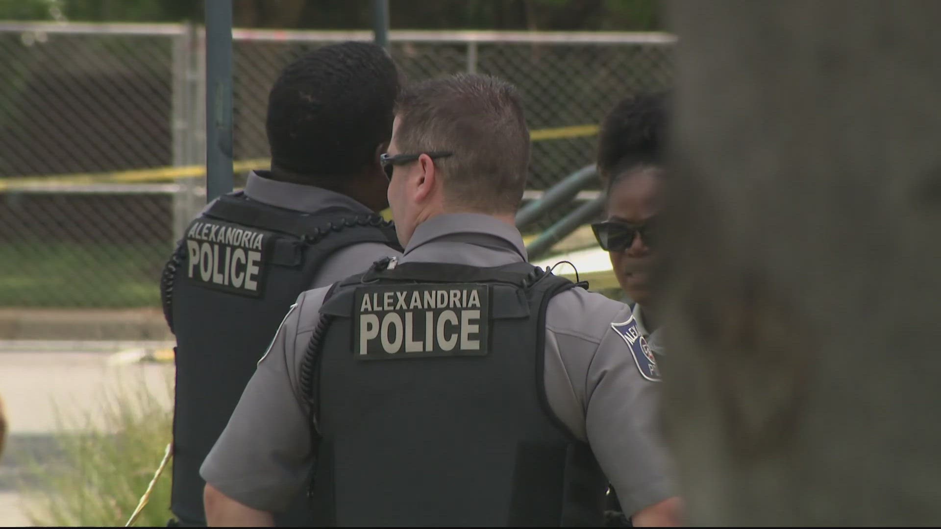 One person was critically wounded after they were shot by U.S. Marshals in Alexandria Tuesday afternoon.