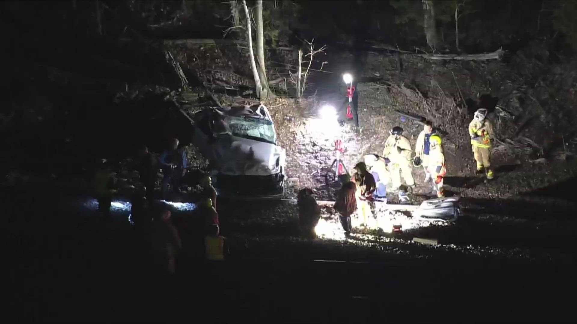 Police say a portion of a roadway in Prince William County will be closed for several hours following a crash involving a train and a truck Monday night.