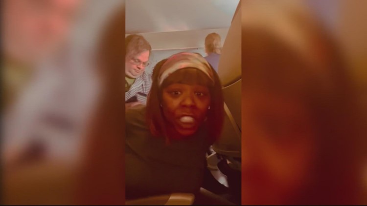 Woman taken off plane by police tells her side of the story