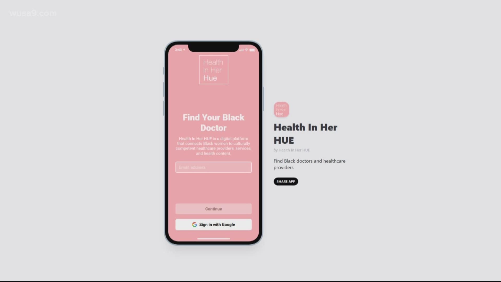 A huge part of racial equality is access to healthcare. Ashlee Wisdom decided to create an app to help women of color get access to healthcare providers