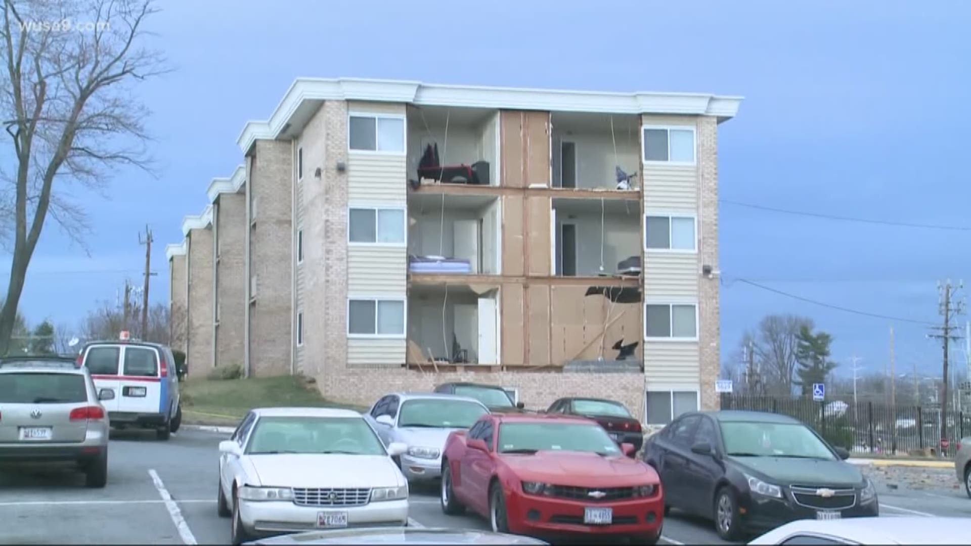 Resident Claims Suitland Apartment Collapse Was Preventable Wusa9 Com