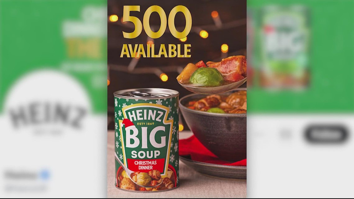Heinz's Christmas dinner in a can is back. Here's where you can get it