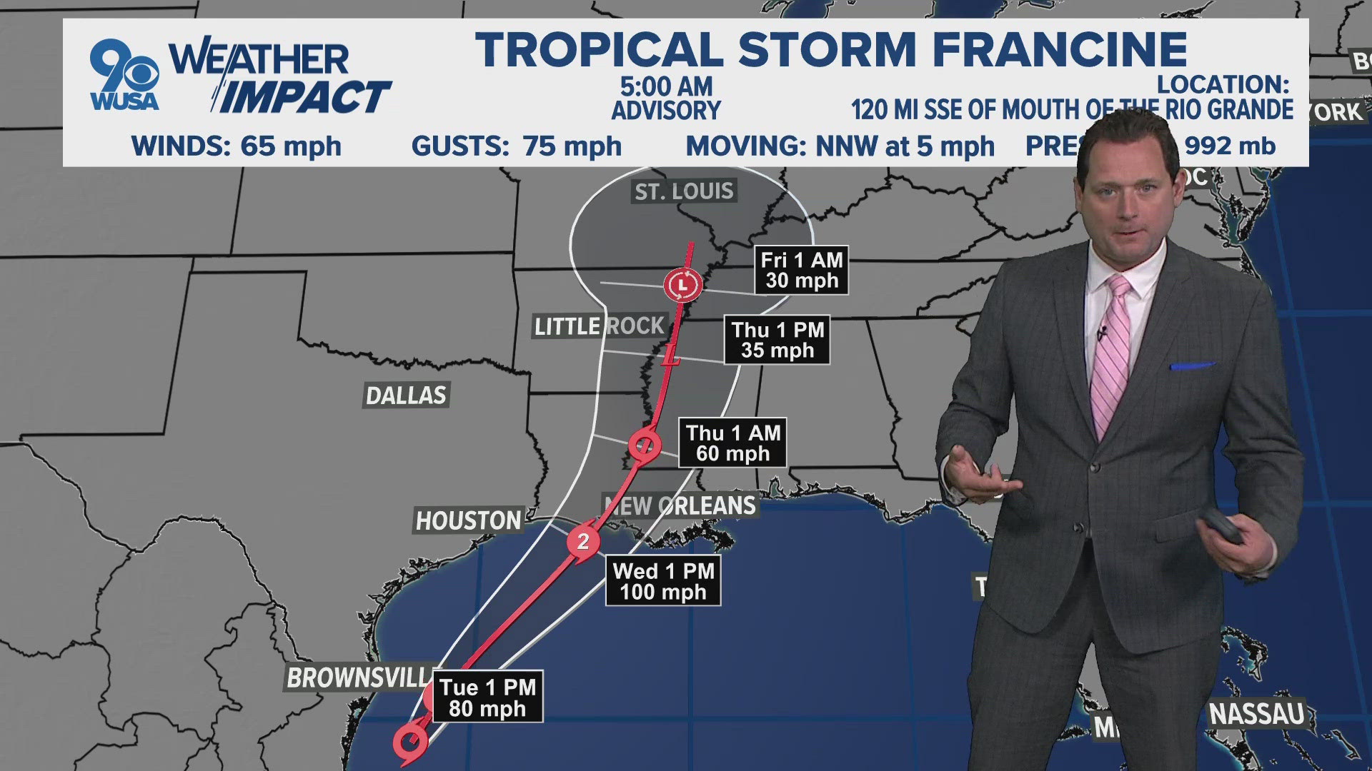 Here's the latest from the tropics.