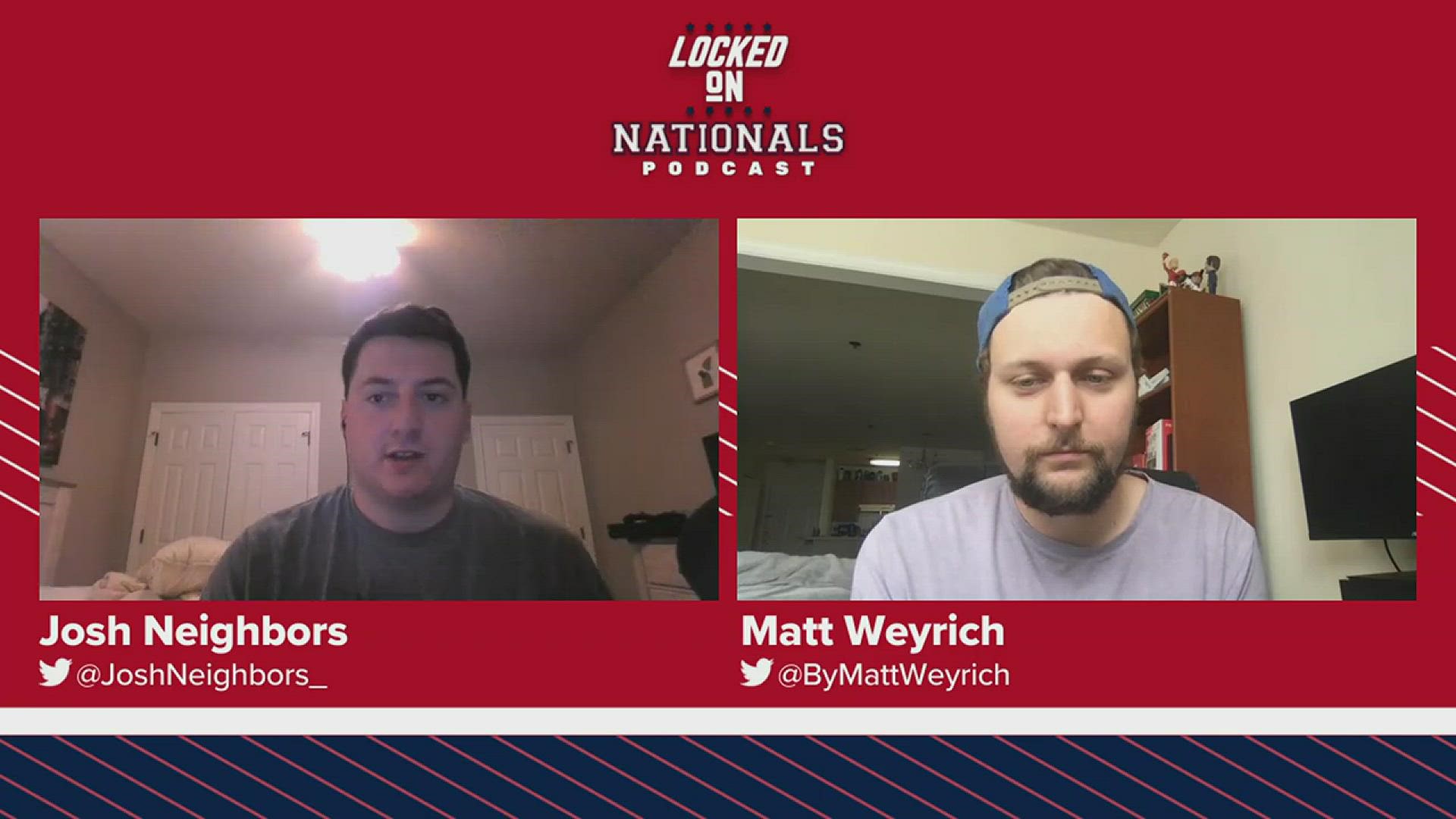 The guys discuss Lane Thomas' strong play in June & Mike Rizzo saying he is part of the future for the Washington Nationals. The guys then discuss Josh Bell's trade.