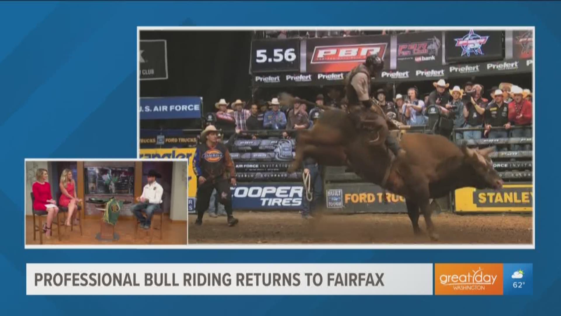 Yeehaw! Professional bull riding has returned to Fairfax and professional bull rider Sean Willingham tells us all about it.