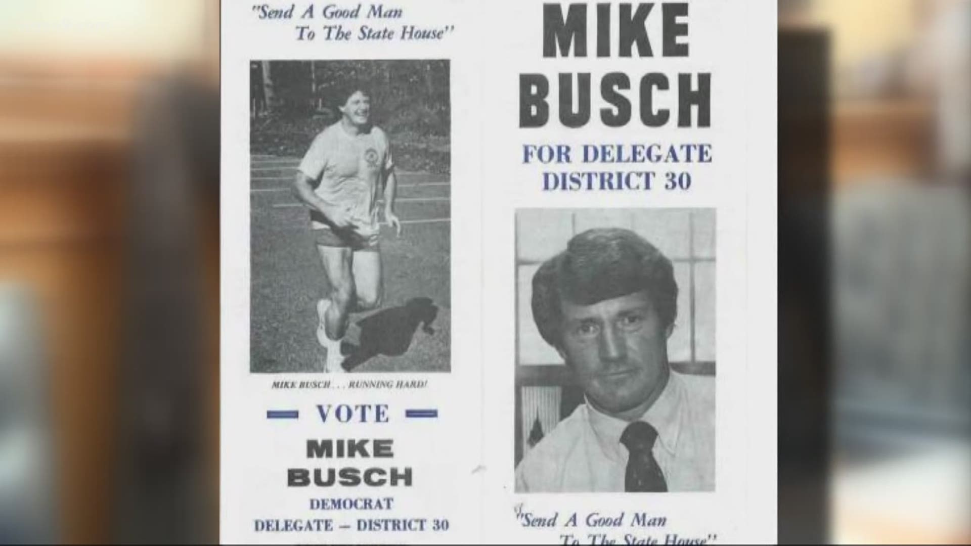 Michael Busch, a champion of the Chesapeake Bay and progressive causes during his record-tenure as Maryland's Democratic House speaker, battled for the environment up until the end of his life.