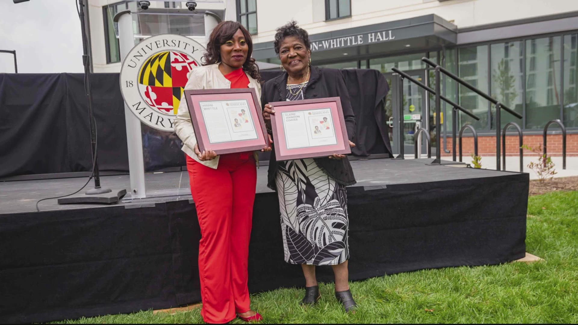 The university dedicated its newest residence hall, Johnson-Whittle Hall, honoring two pioneers who forged a path for generations of Black and African-American Terps
