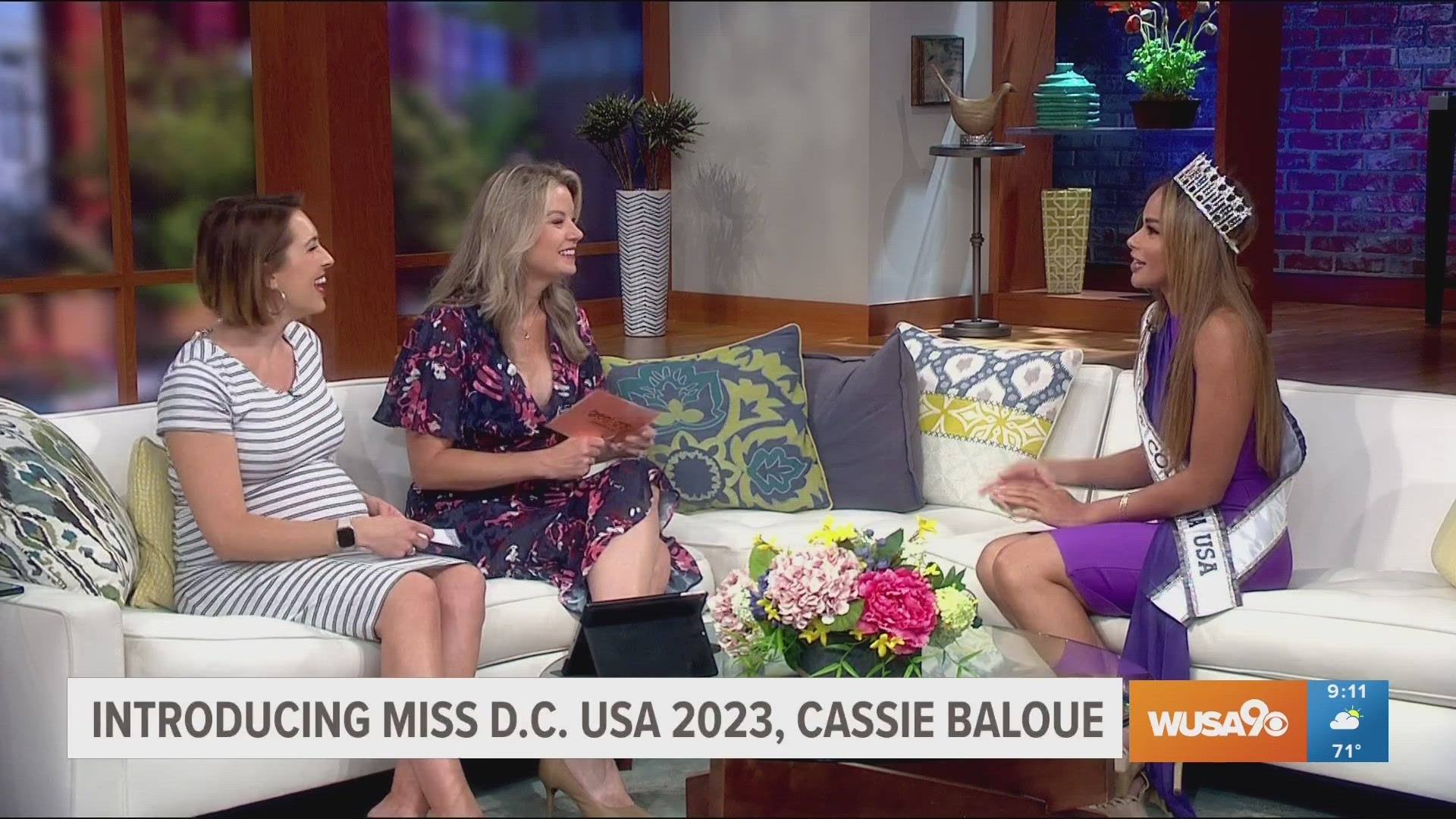 Cassie Baloue won the title of Miss District of Columbia USA 2023 in April, she will compete in Miss USA this Fall.