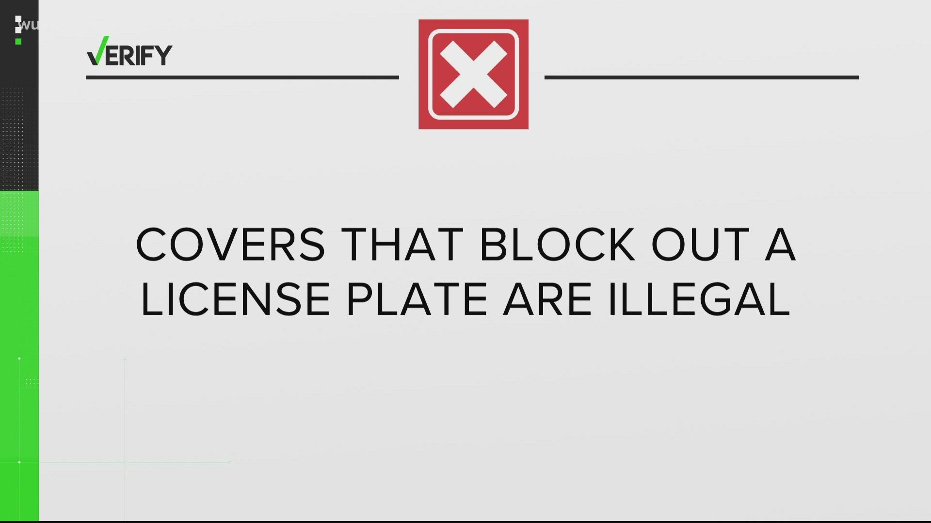 We verify whether you can cover your license plate when driving. Spoiler alert - don't do it.
