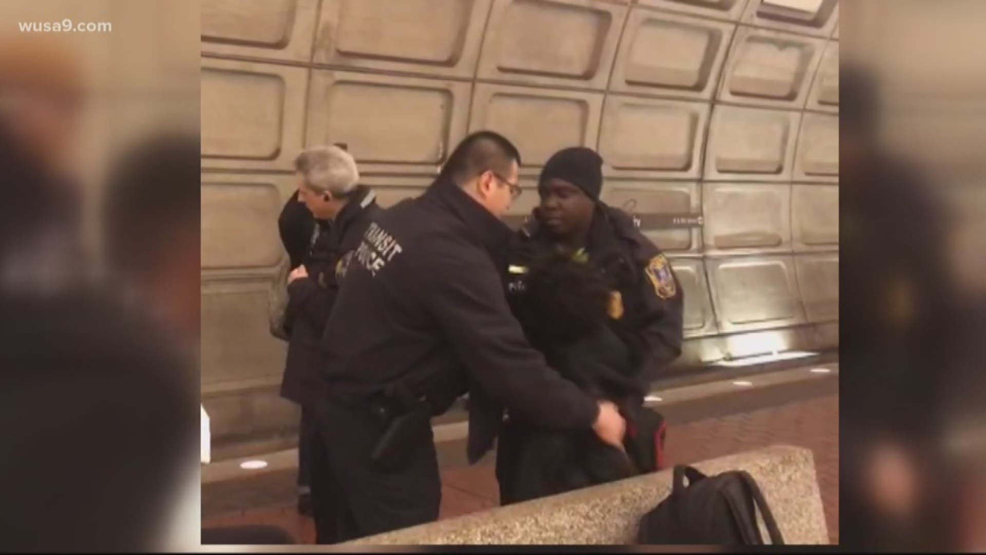 WMATA confirmed that officers did arrest the teen Thursday night around 9:30 p.m. at the Shaw-Howard Metro Station.