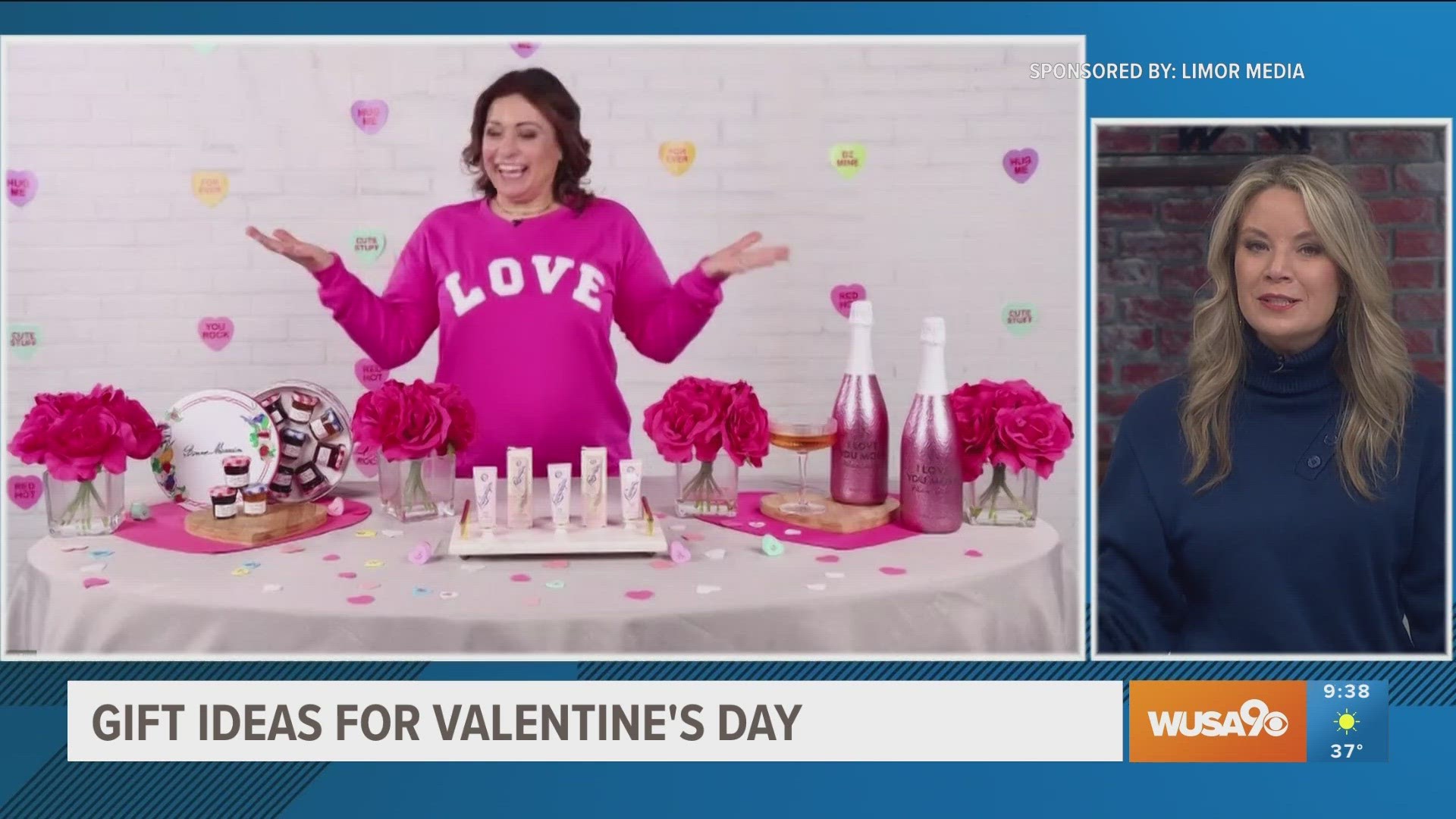 Sponsored by Limor Media. With Valentine's Day right around the corner, Limor Suss shares gift ideas for your loved ones and friends.