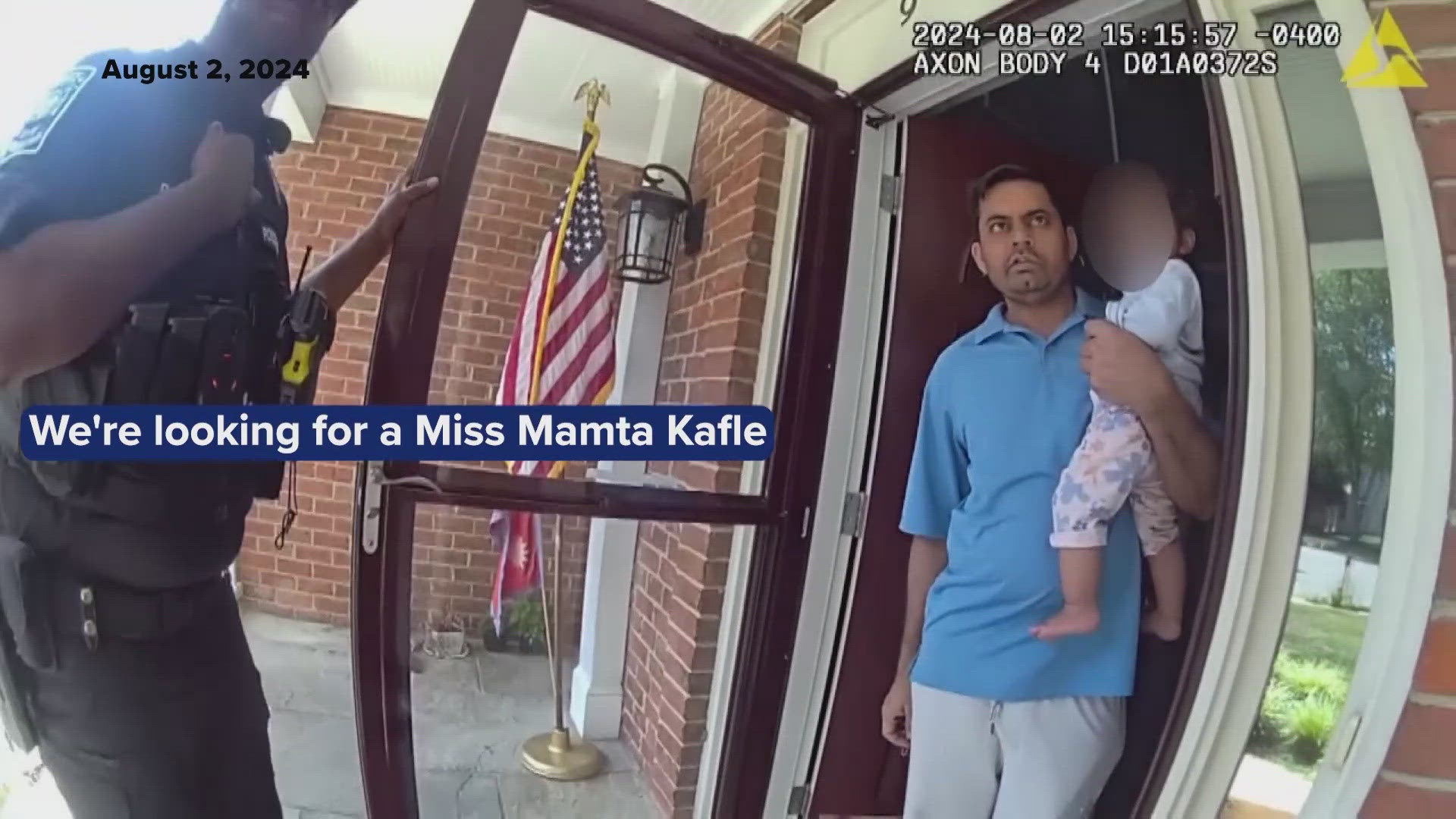 On August 14, Naresh Bhatt spoke to WUSA9's Katie Lusso outside his home, mentioning different details than what he told police.