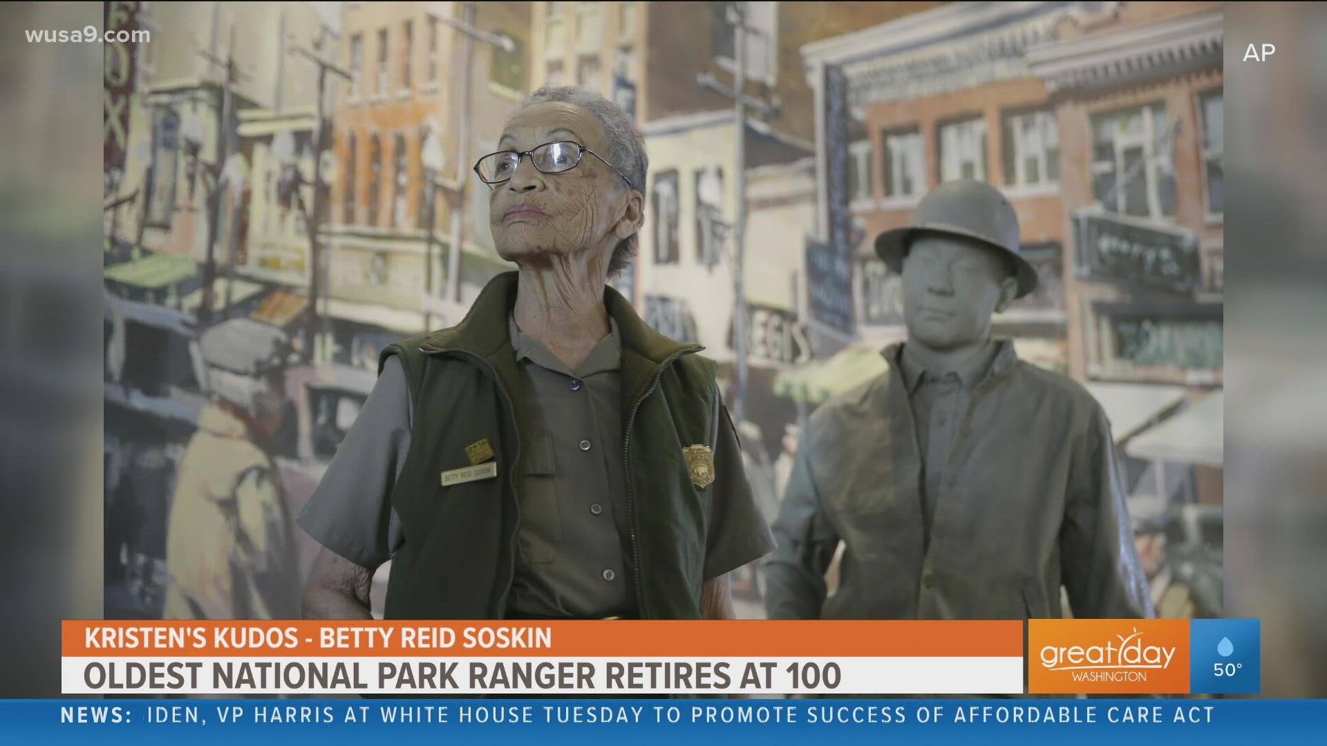 America's Oldest National Park Ranger retires at 100 years old | wusa9.com