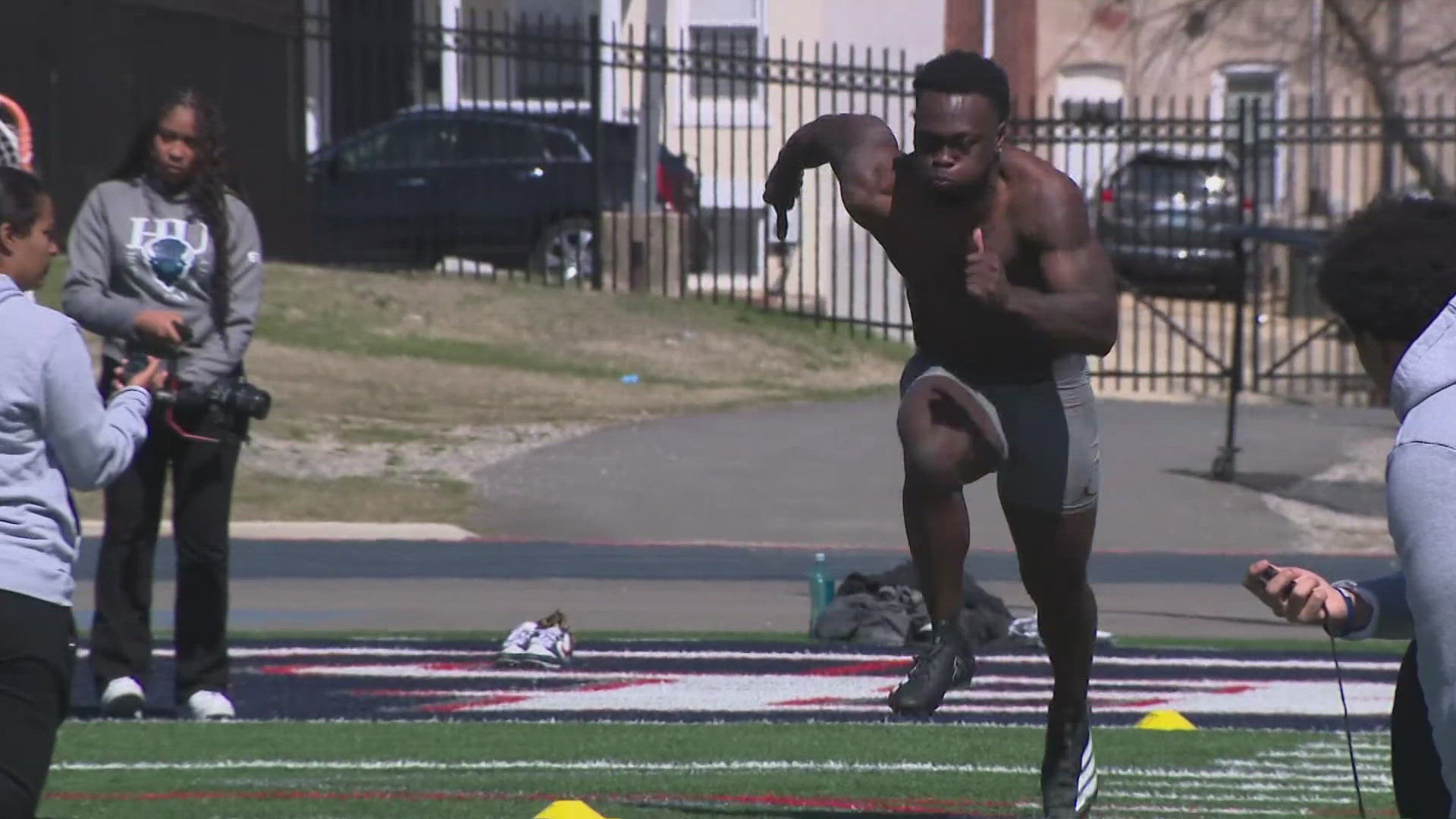 The three-time All American player is hoping to break a 20-year draft drought for the HBCU. 
