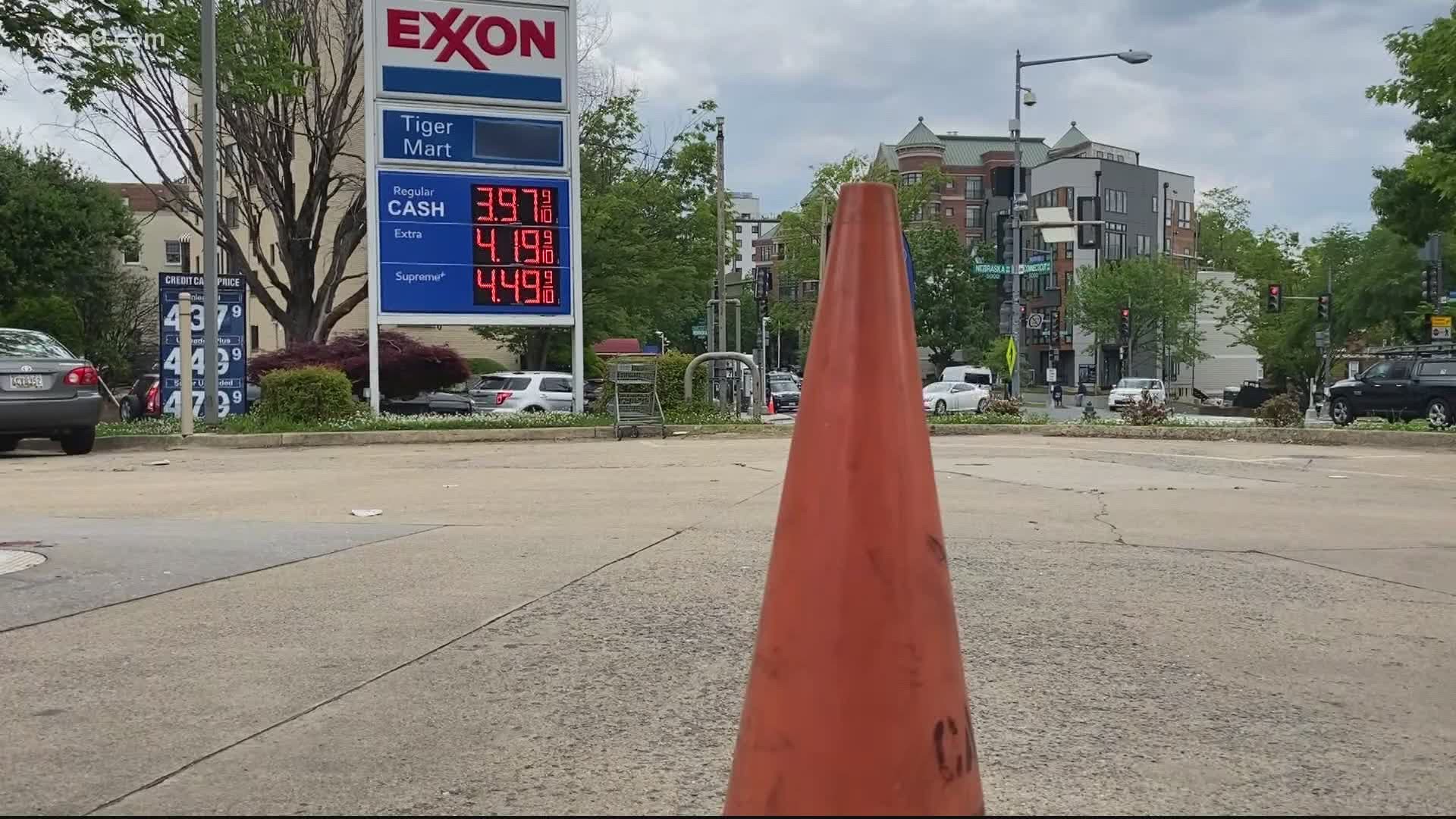 Where can I find gas in DC and why are so many stations out?