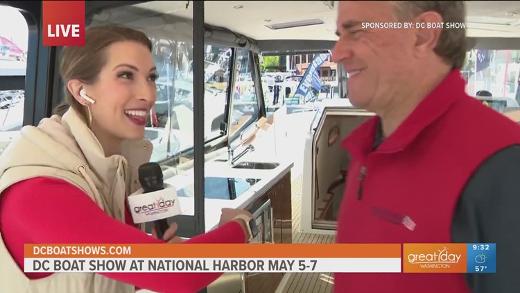 Get an up close look at the fancy private boats during the Inaugural DC Boat Show
