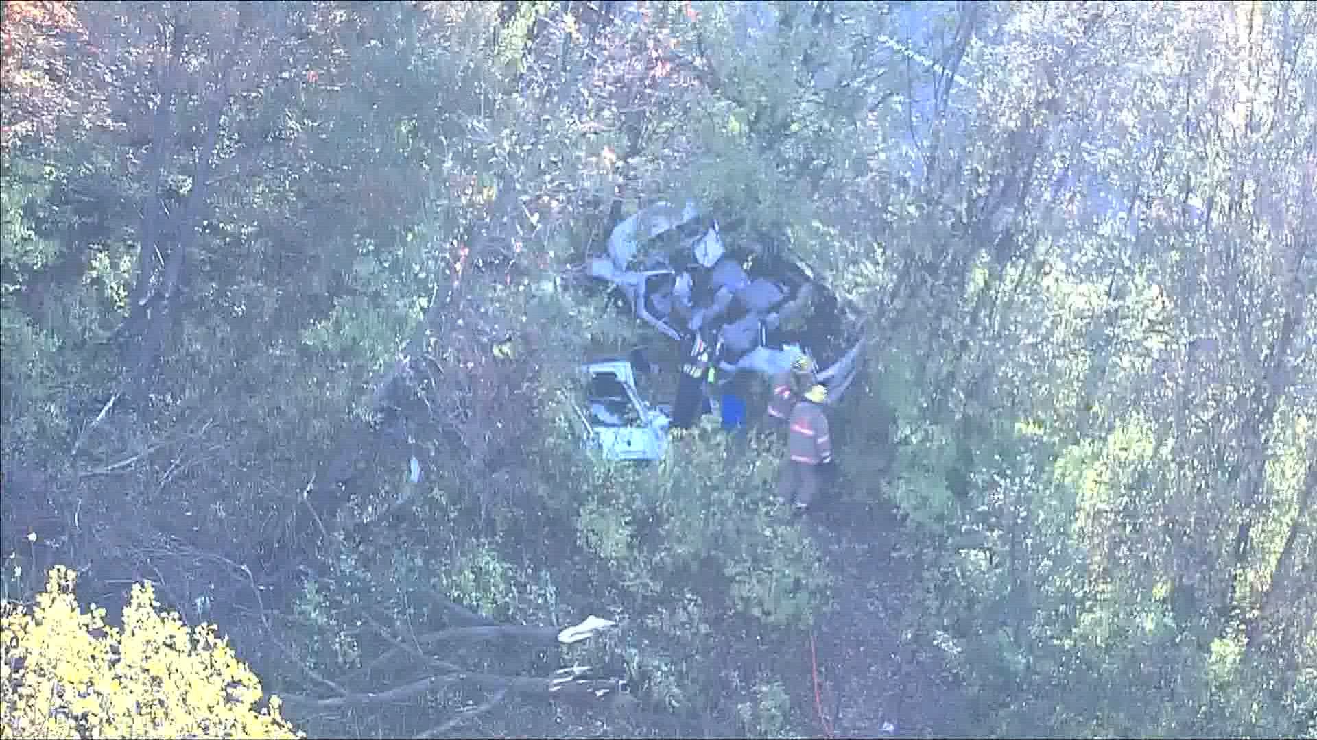 Crash investigators believe the driver had a medical emergency.