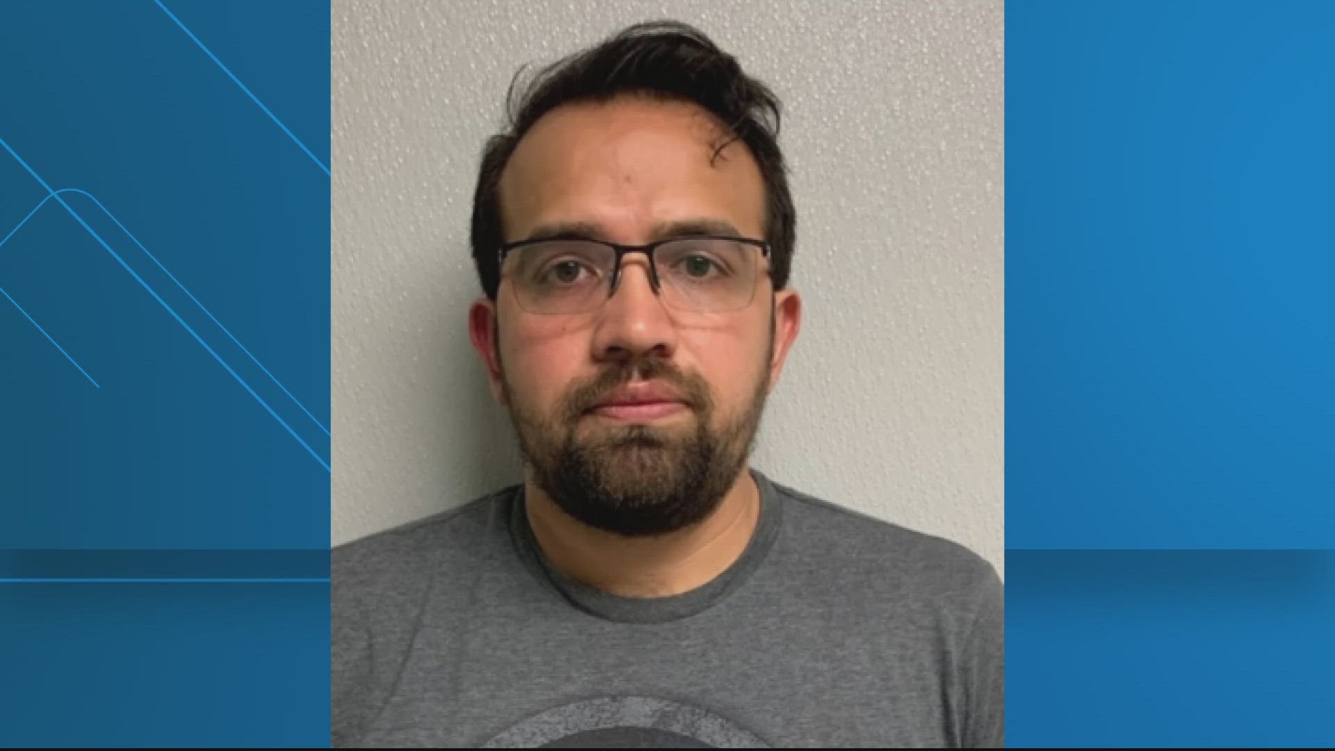 A 33-year-old teacher is facing charges after police say he requested inappropriate pictures from a student at the middle school where he worked.