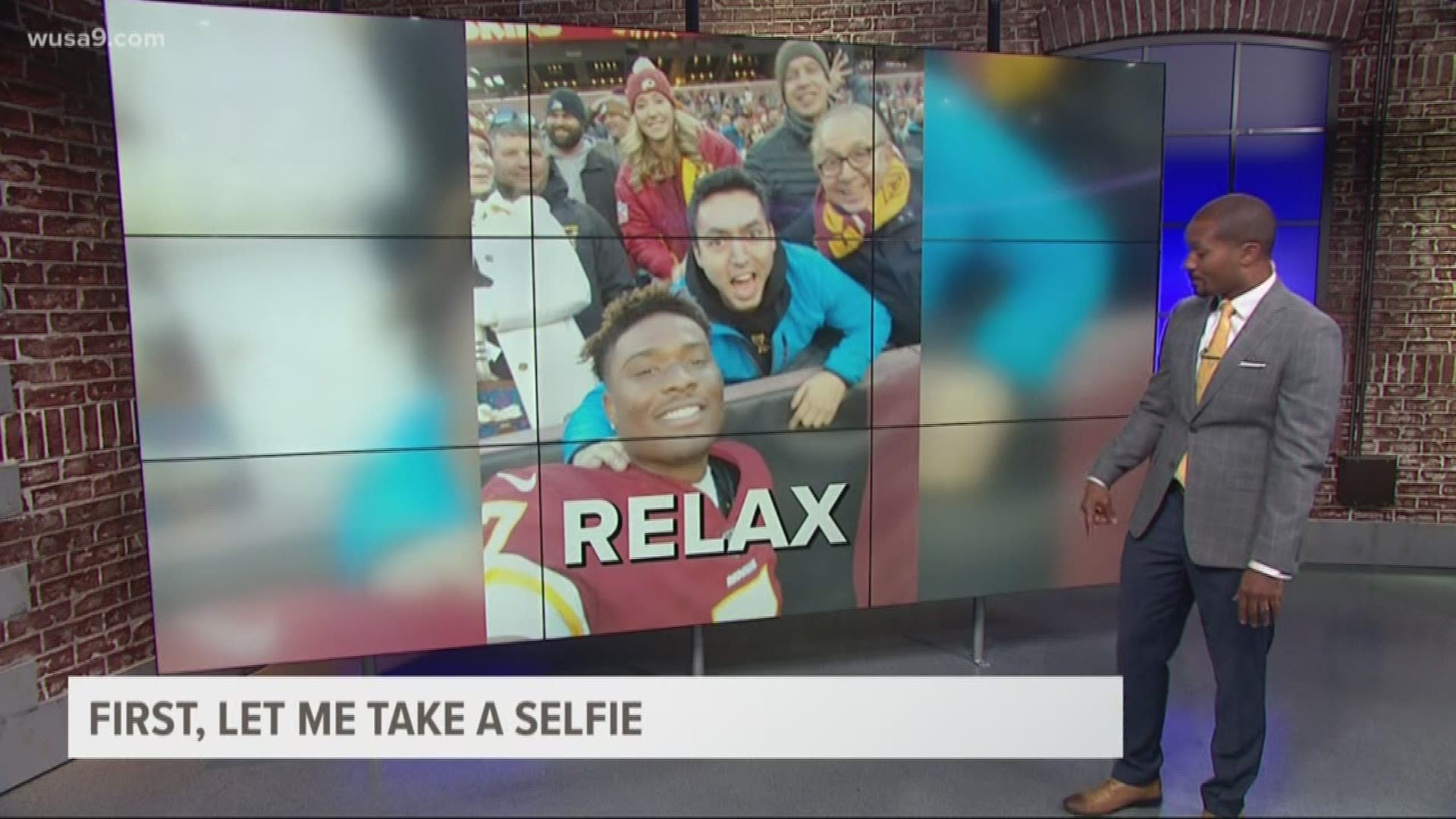 Opinions are split on Redskins Quarterback snapping a selfie with fans before the end of the game.